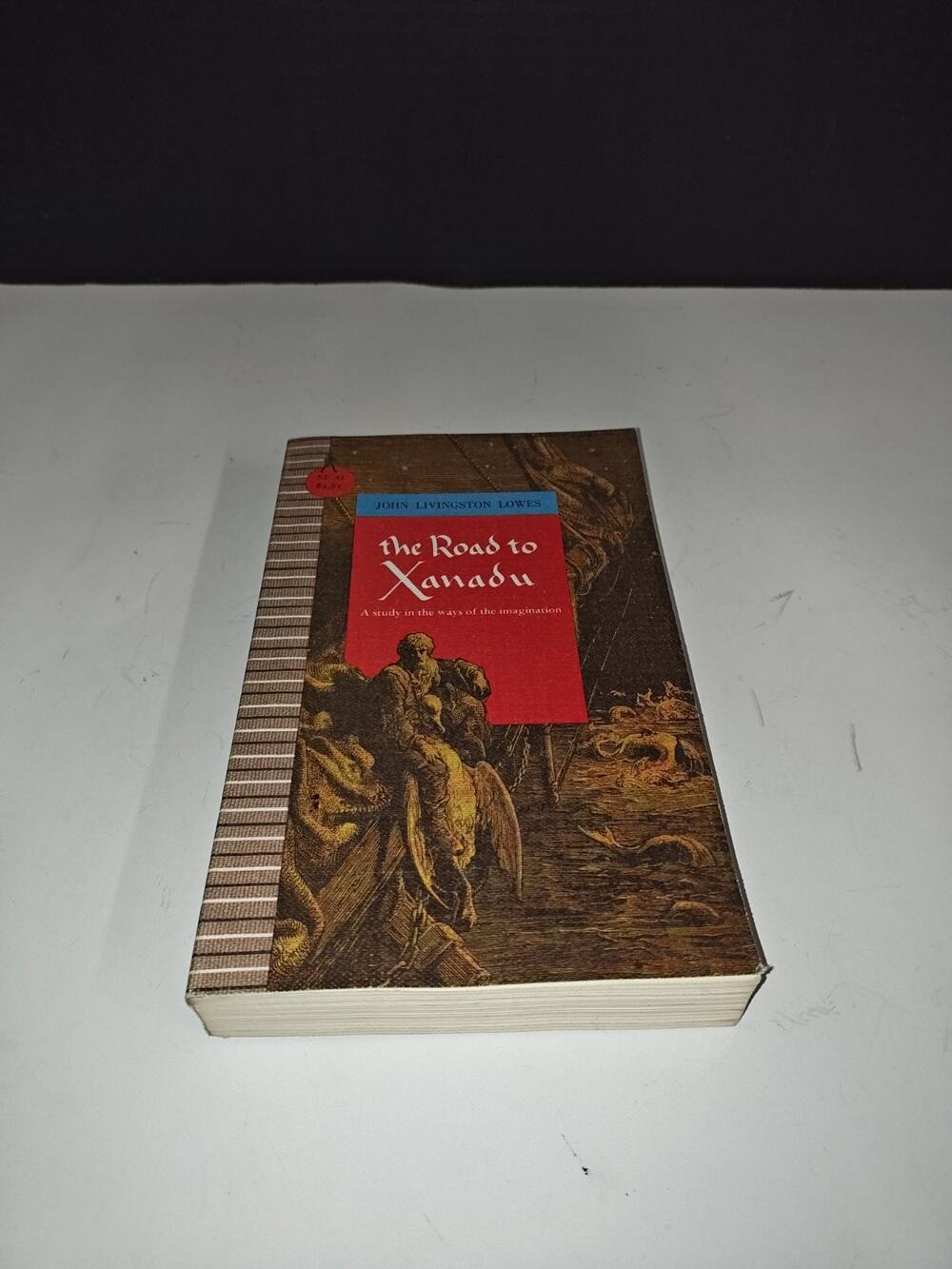 The Road To Xanadu By John Livingston Lowes Vintage Paperback Book 1955